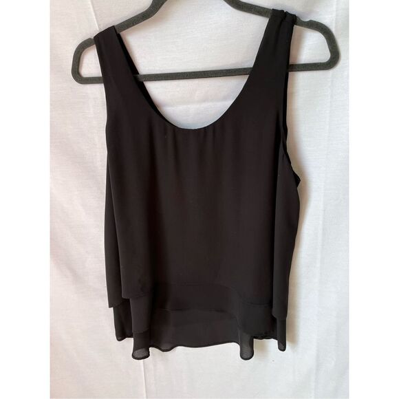 Apt. 9 Blouse Black sleeveless - Picture 2 of 7